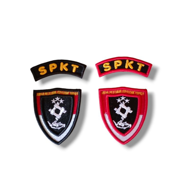 SPKT Bordir timbul, logo bordir timbul komputer 3D