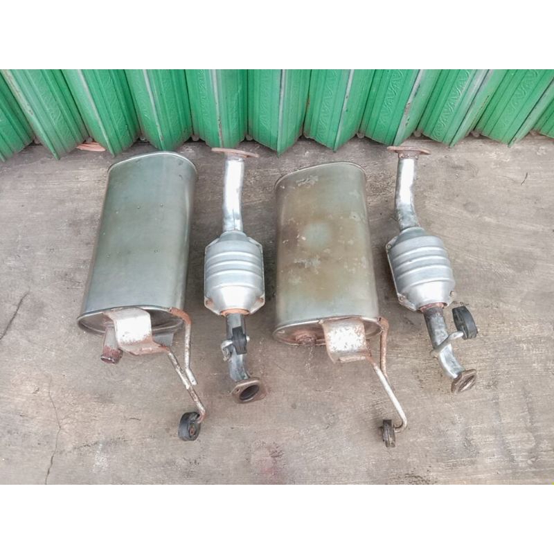Tabung Knalpot Plus Rumah Katalis Kosongan Carry Futura 1.5 Original Cabutan