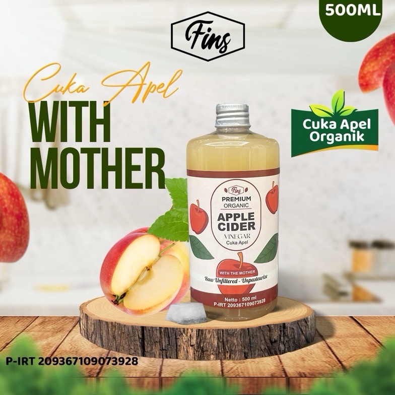 

Spesial Cuka Apel 5ml Apple Cider Vinegar Premium Cuka Apel Organik With The Mother Untuk Diet