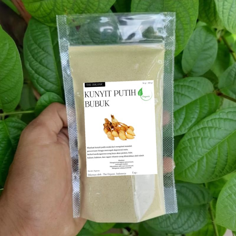 

50 / 100 gr Kunyit putih bubuk kunyit gombyok rempah pilihan bersih higienis Rempah jsr