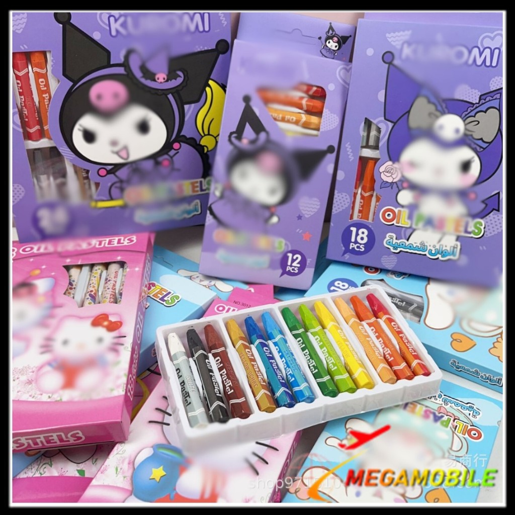 

MM Alat Tulis Krayon Mewarnai Anak Sekolah 18Pcs Crayon Oil Pastel Motif Karakter Kartun 12/18/24 Alat Mewarnai Anak 12Pcs Crayon Oil Pastel Motif Kartun 24Pcs Warna Cerah Sempurna