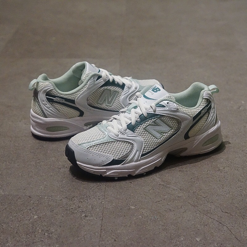 New Balance 530 RB White New Spruce Green