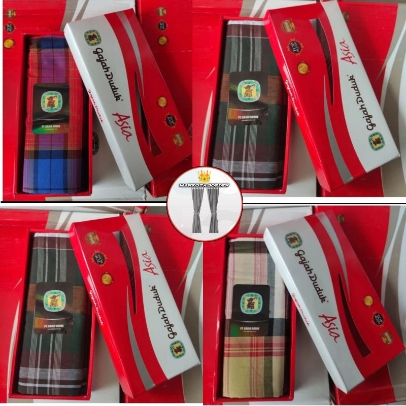 Kain sarung gajah duduk original/kain sarung dewasa/100% ori