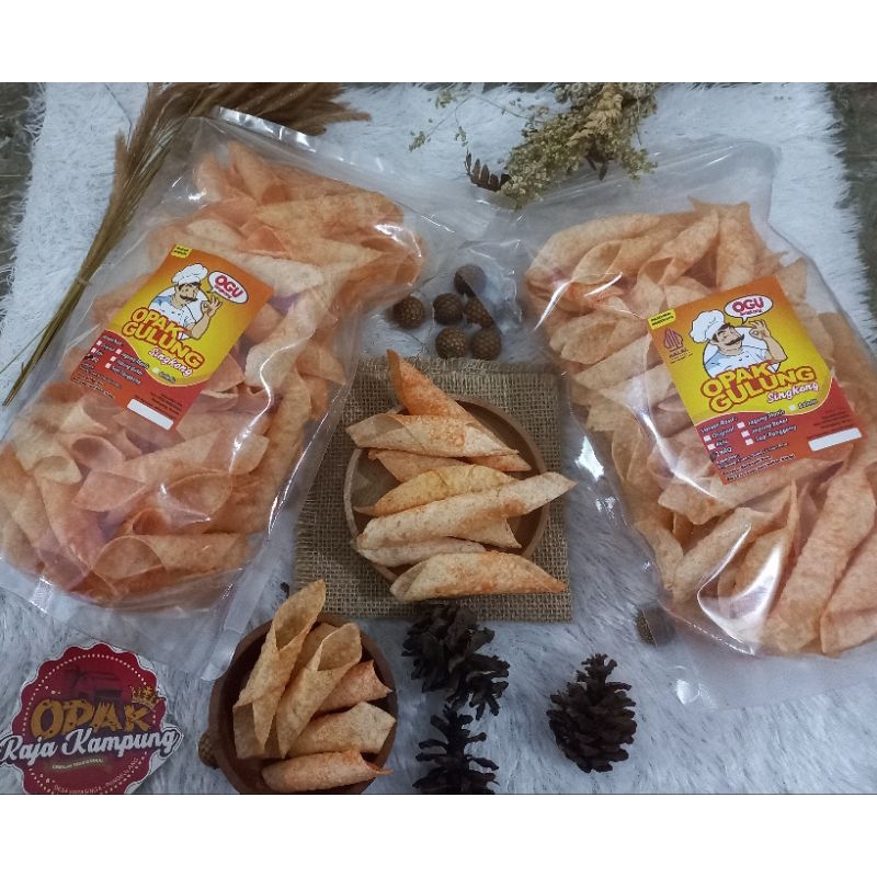 

OGU OPAK GULUNG SINGKONG RASA BBQ BERAT 150 GRAM