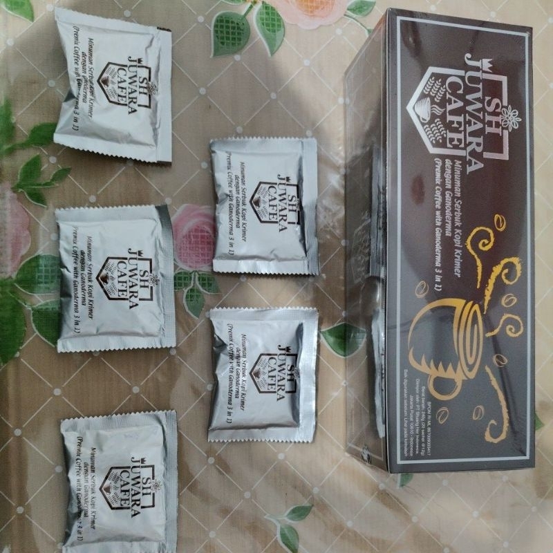 

SH JUWARA CAFE kopi dengan ganoderma