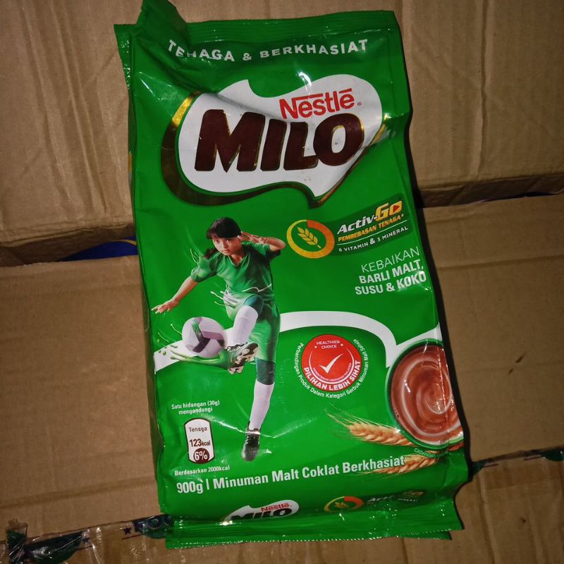 

Milo Refill 900gr 1 karton New