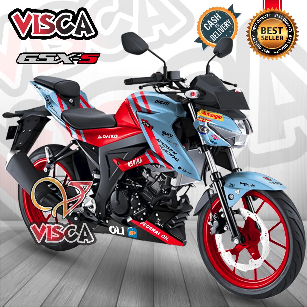 Decal Gsx S150 Full Body Stiker Gsx S150 Full Body Decal Gsx 150S Full Body Striping Gsx S150 Full B
