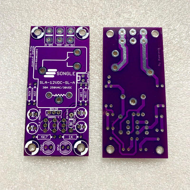 pcb speaker protektor mono double layer