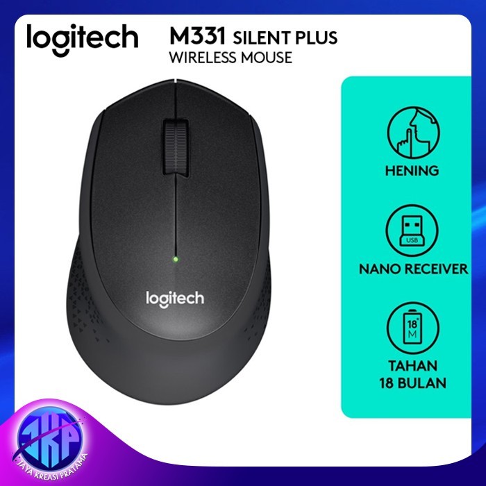 Logitech M331 Silent Plus Mouse Wireless