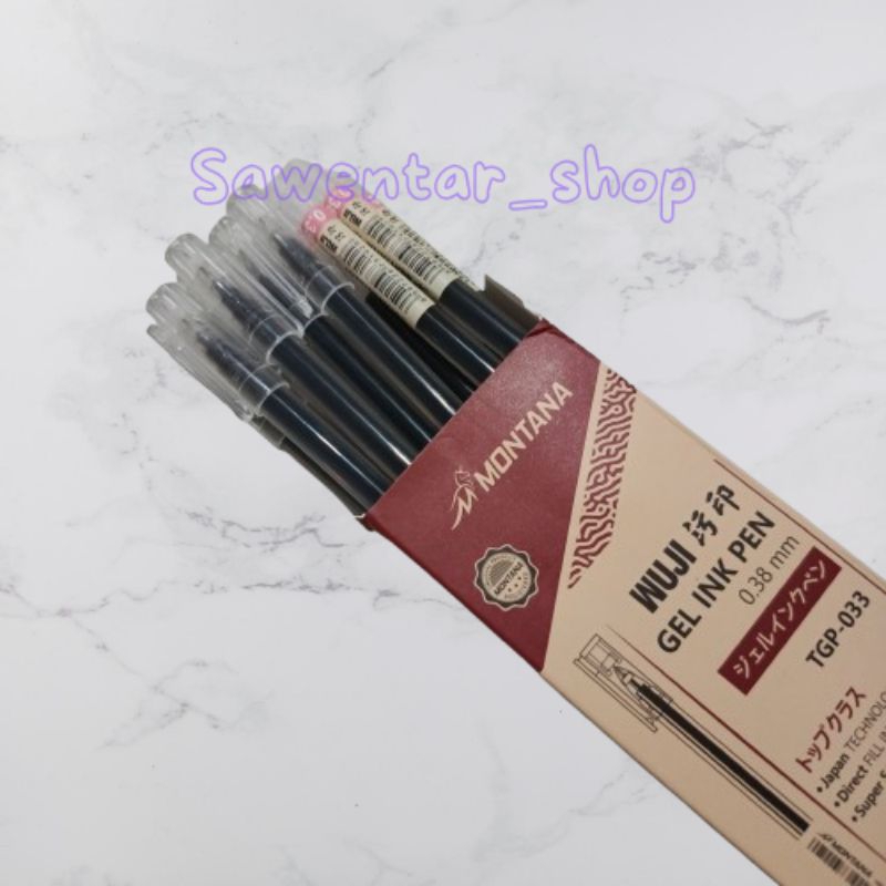 

Montana Gel Ink Pen | Bolpoin gel WUJI Montana 0,38