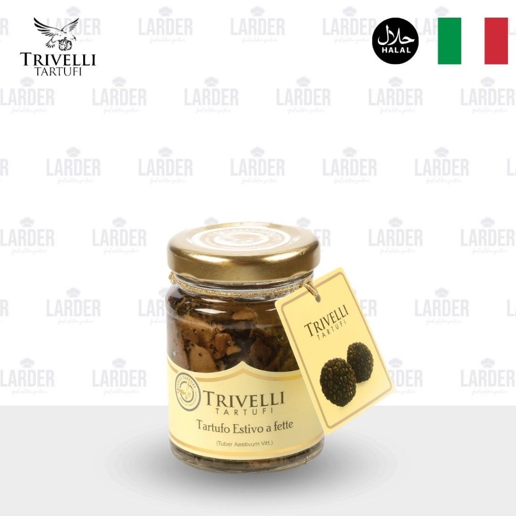 

TRIVELLI Sliced Truffle in Oil 85gr | Irisan Truffle Asli dalam Minyak