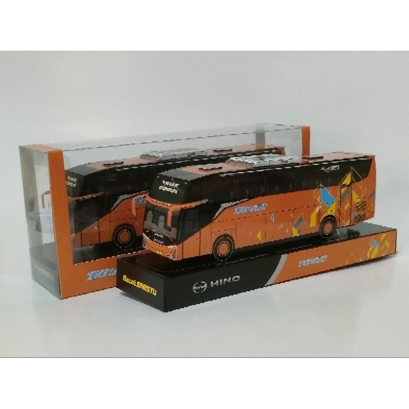MINIATUR BIS BUS PAPERCRAFT JETBUS 5 JB5 TIVIDI EFISIENSI JETBUS5 SDD SINGLE GLASS BUS TINGKAT ADIPU