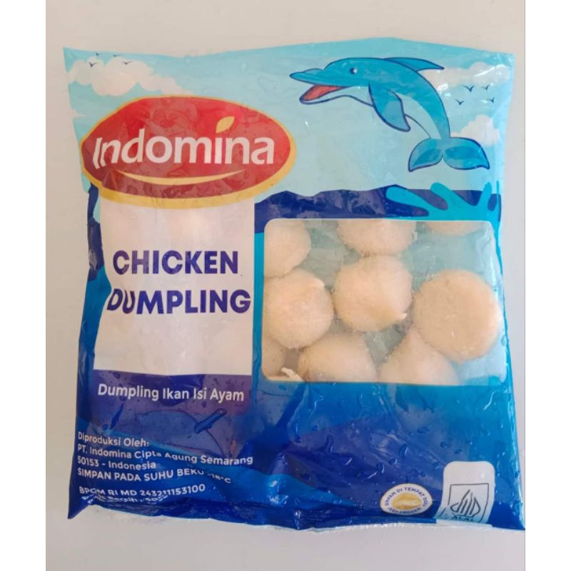 

Dumpling ayam keju indomina 500 gram