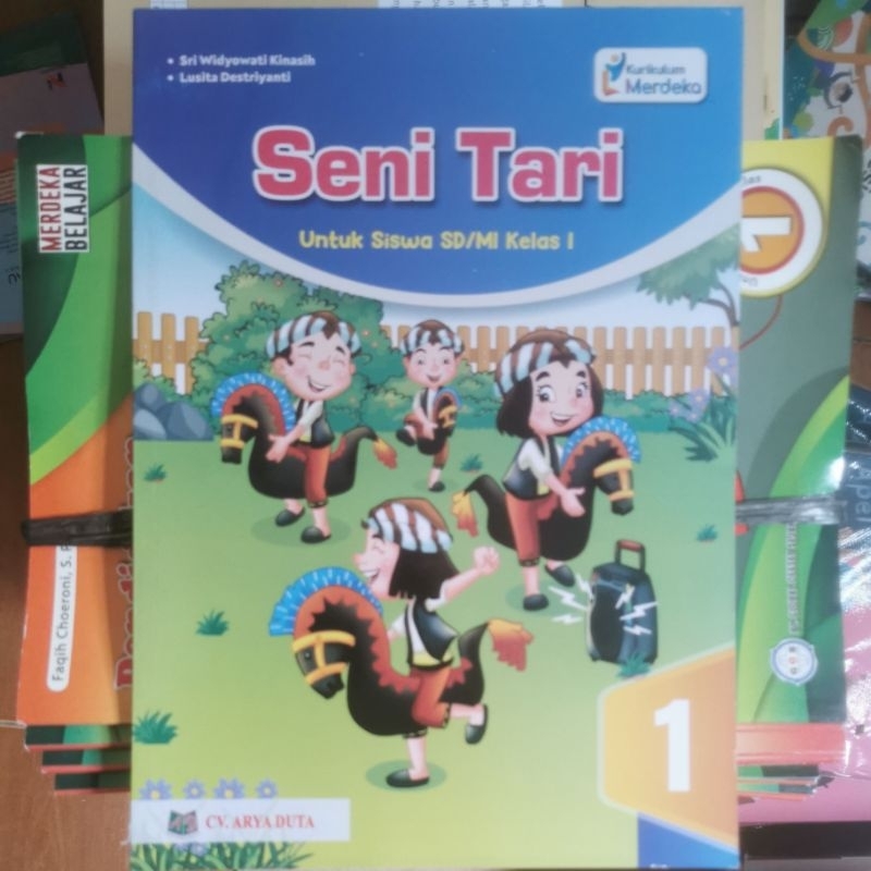 

BUKU PELAJARAN SENI TARI KURIKULUM MERDEKA UNTUK KELAS 1 SD/MI