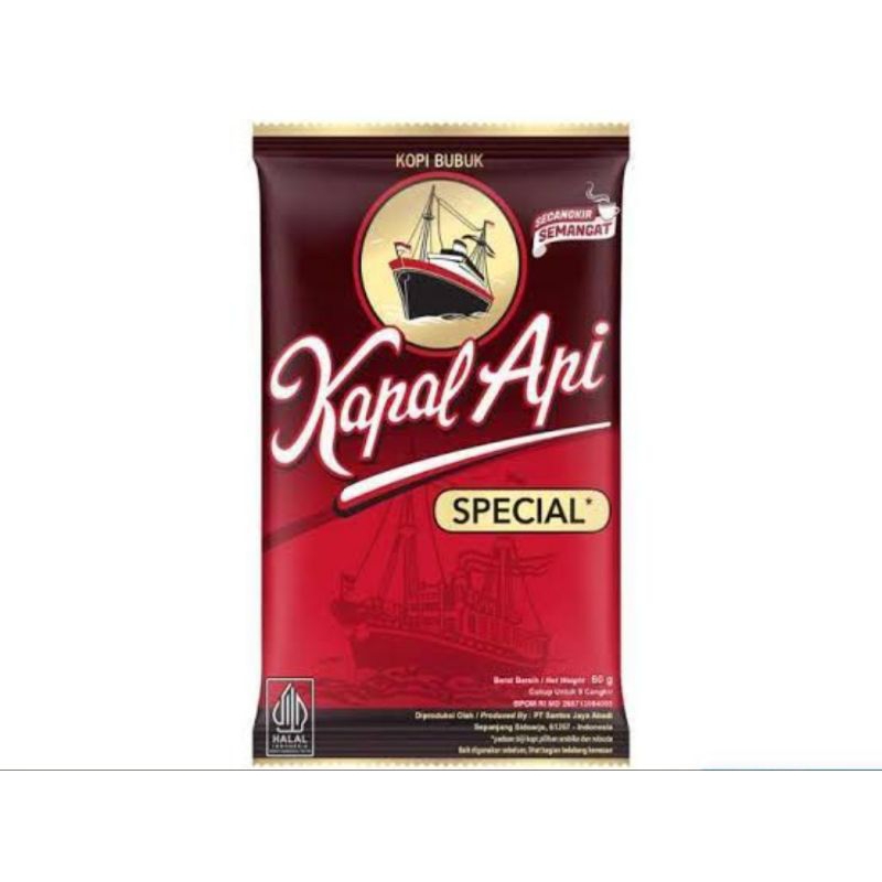 

kapal api spesial 60 g 1 sachet
