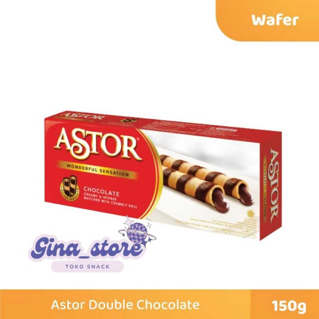 

1 BOX ASTOR SINGLE Sensasi COKELAT LUMER WAFER RENYAH Wafer Stik Coklat singles - 20pcs x 14gr