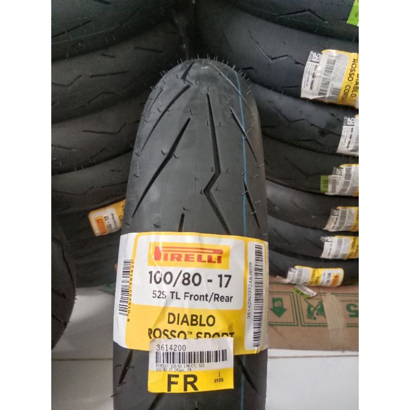 Pirelli diablo rosso sport 100/80:17
