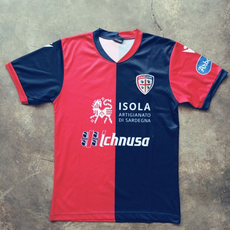 Kaos Jersey Murah Cagliari Second size m