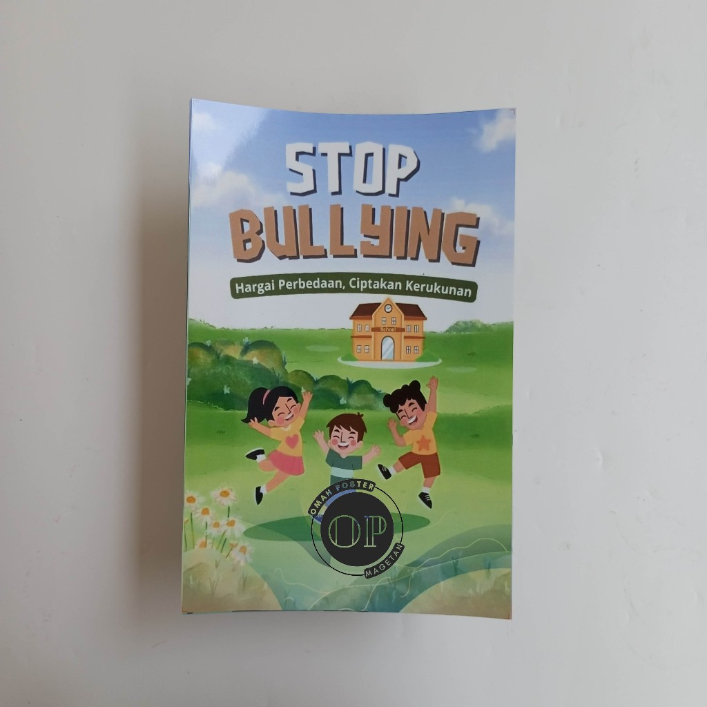 

Stiker Hargai Perbedaan Ciptakan Kerukunan - Stop Bullying - Stop Perundungan Sekolah