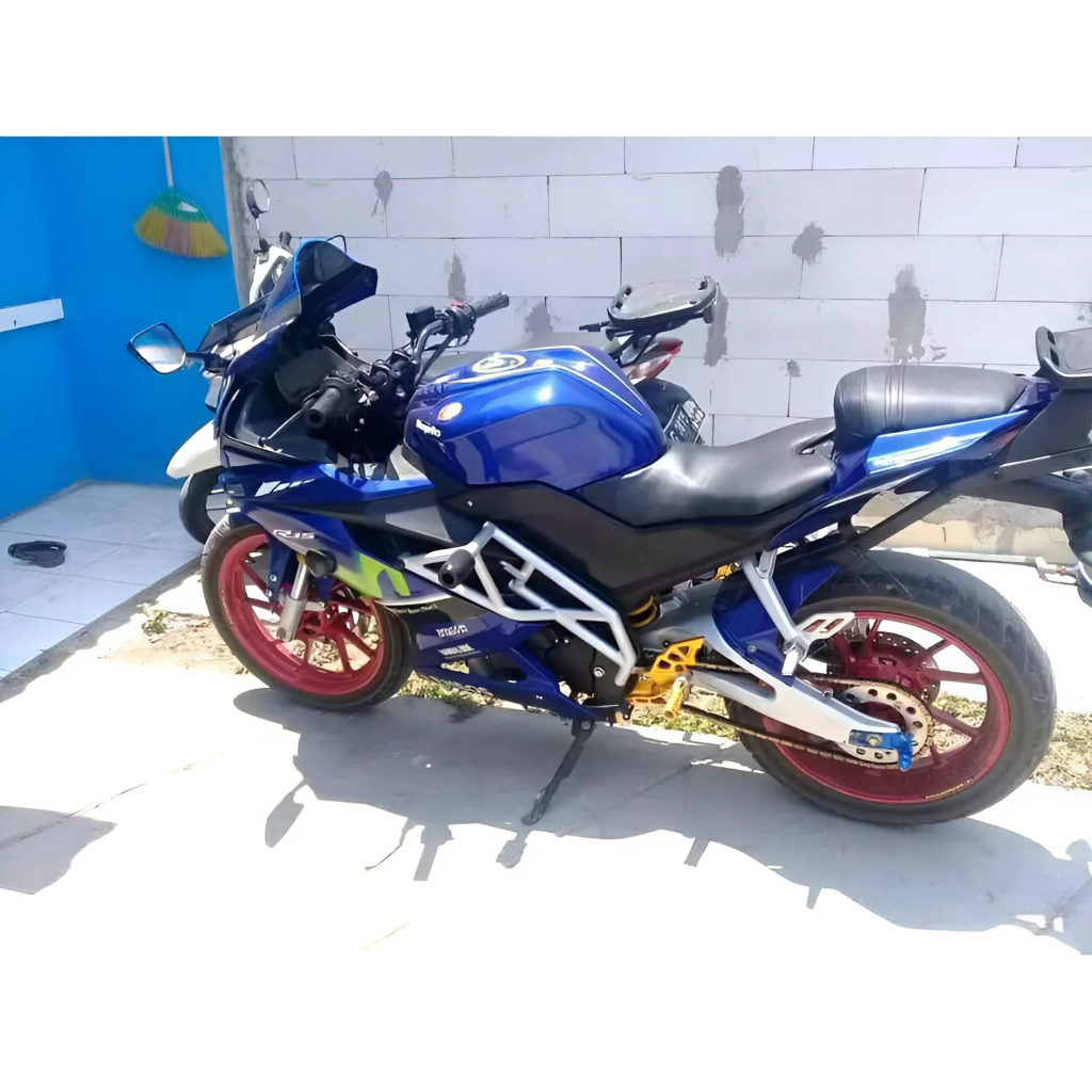Tubular/Crashbar Yamaha r15 V3 Full set Plud Jalu, pengaman body Mesin r15 V3 V4 V2 Tebal