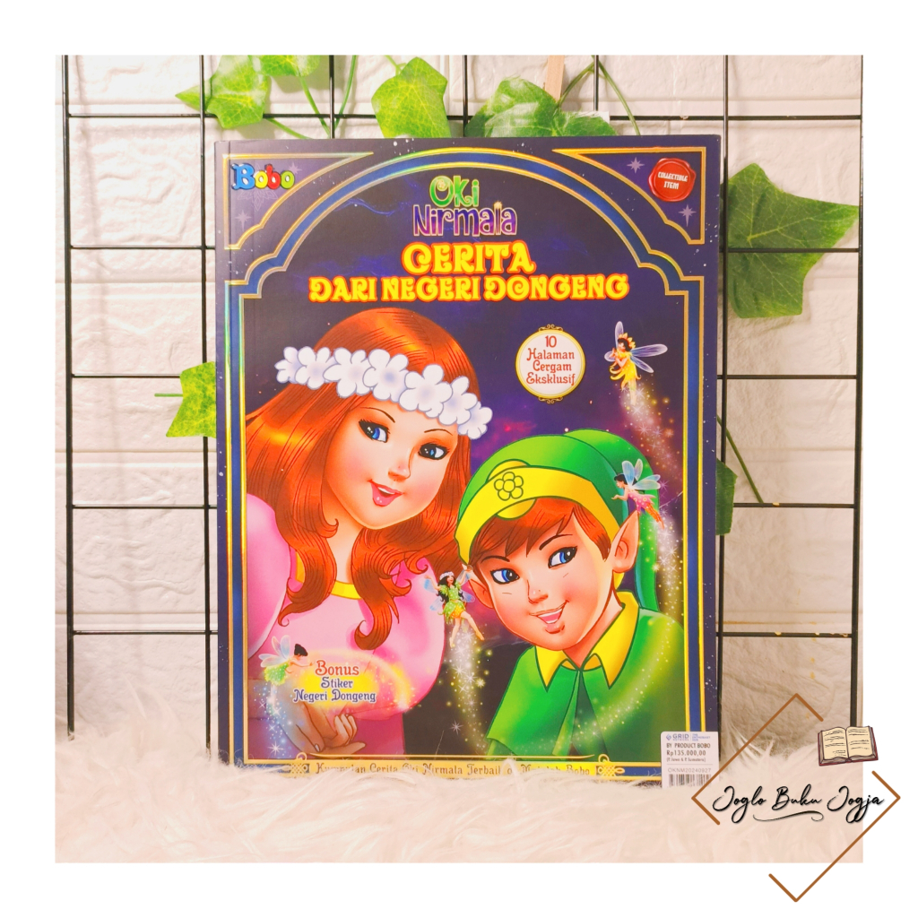 [Segel-Original] Majalah BOBO (ASLI dari PENERBIT) OKI NIRMALA Cerita Dari Negeri Dongeng
