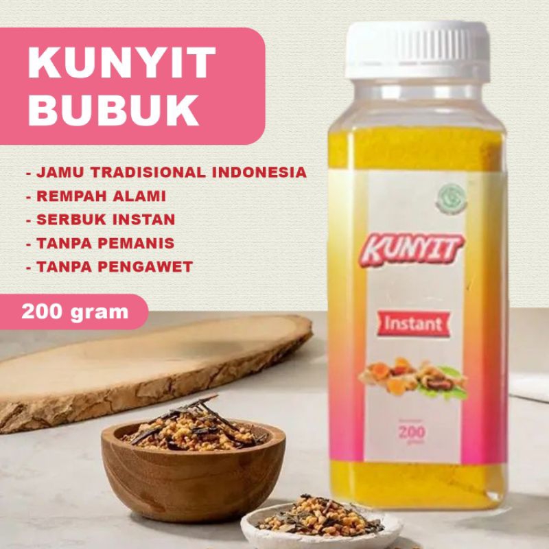 

Bubuk Kunyit Murni 200gr Oleh Oleh Rembang