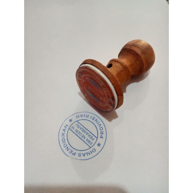

stempel kayu
