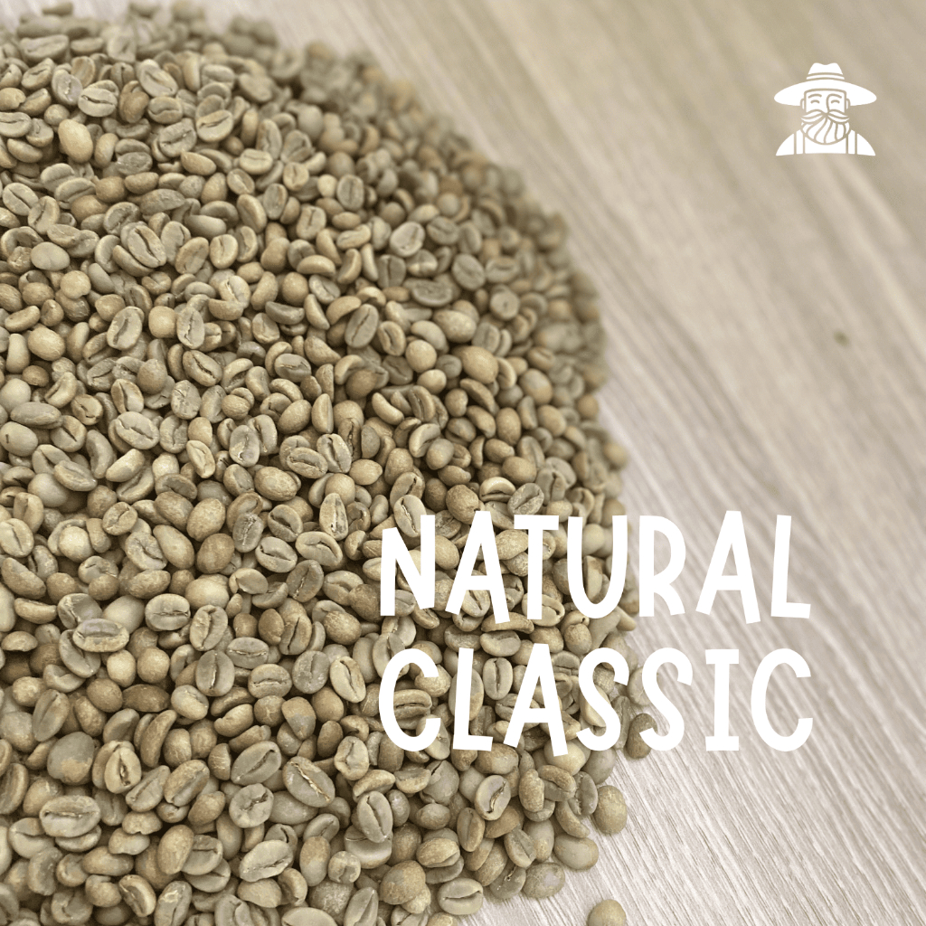 

green bean arabika NATURAL CLASSIC Gunung Wayang/ Biji Kopi Mentah 1kg