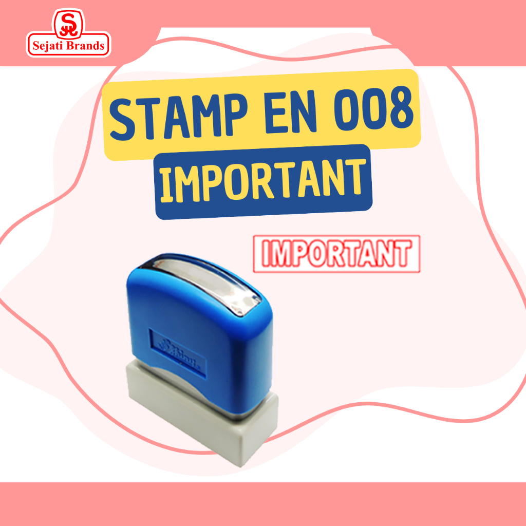

Shiny Stempel EN-008 - IMPORTANT