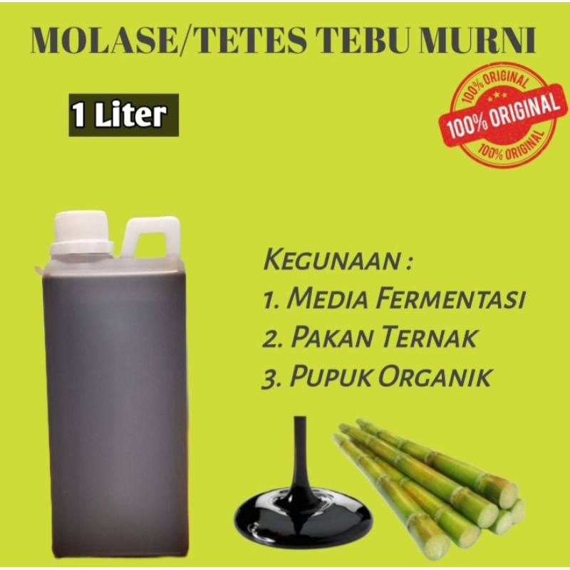 MOLASE/ Tetes Tebu Murni 1 Liter
