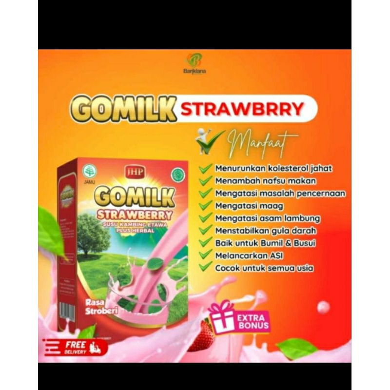 

GOMILK SUSU KAMBING ETAWA HERBAL 200 GRAM