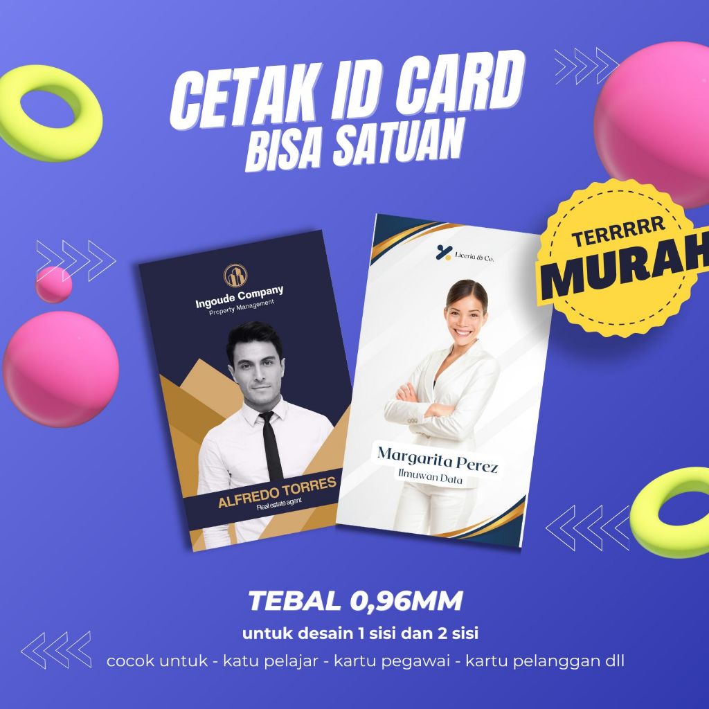 

(BISA SATUAN) ID CARD TEBAL 0,96MM