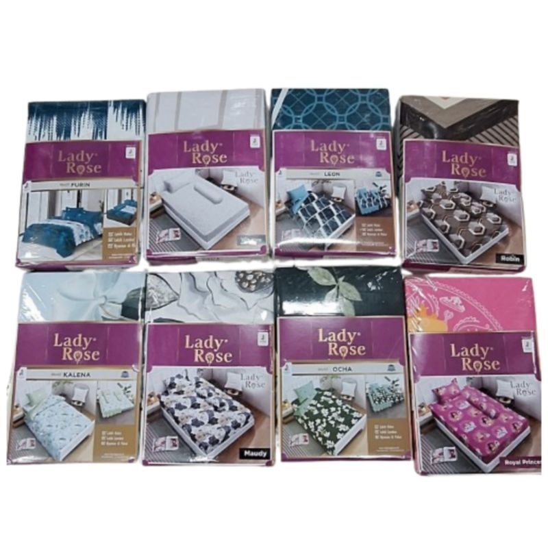 Sprei Ladyrose Ukuran 120x200/Sprei Ladyrose Single 120x200