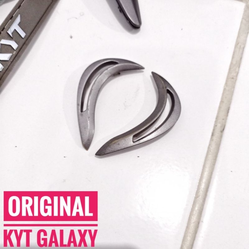 Vent Ventilasi Udara Belakang KYT Helm ORIGINAL KYT Galaxy Slide Flat Bekas ORI copotan