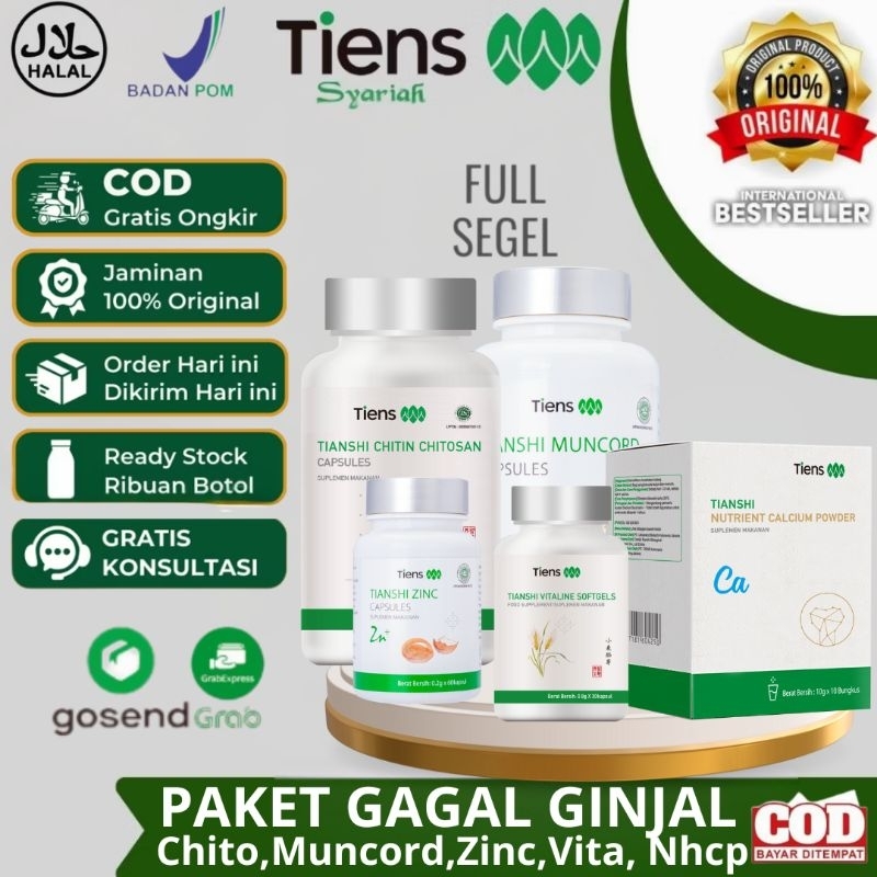 Tiens Paket Herbal Ginjal Bengkak | Ginjal Bocor | Gagal Ginjal | Ginjal Herbal | Infeksi Ginjal |da