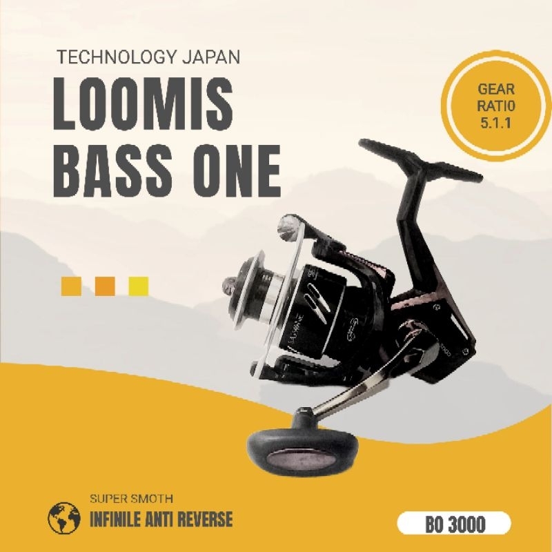 REEL LOOMIS BASS ONE 3000