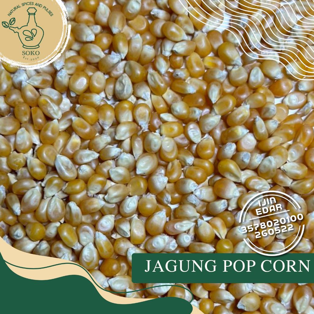 

Jagung Popcorn/Jagung Brondong Packing Vacuum/ Kualitas Import USA