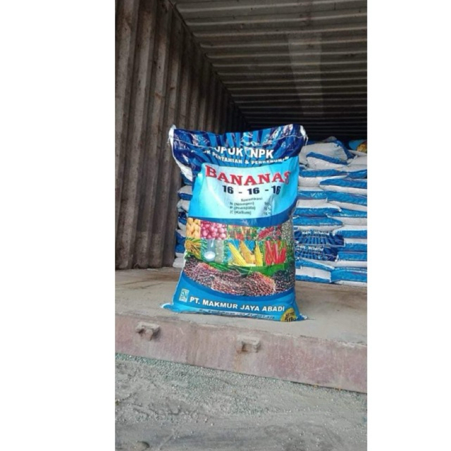 PUPUK NPK BANANAS 16-16-16 1KG