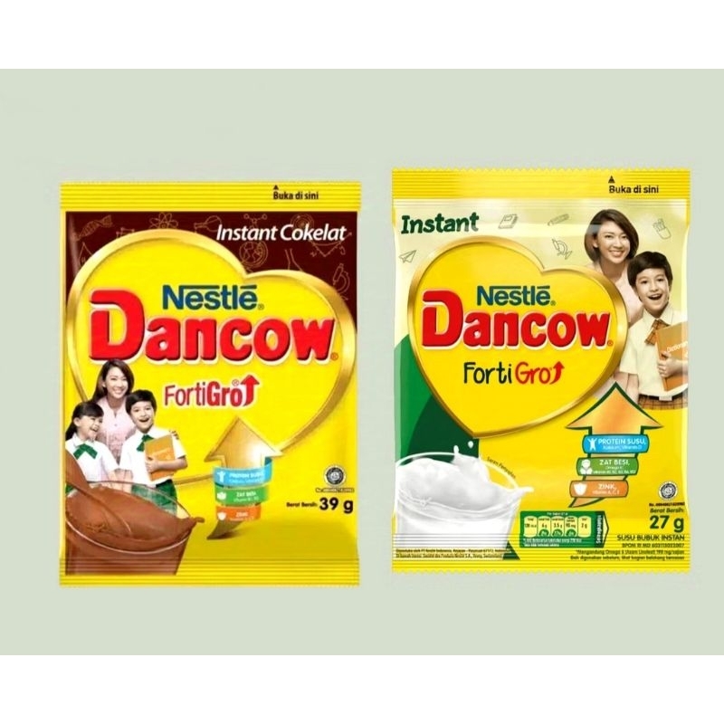 

Dancow susu bubuk Renteng isi 10 sachet