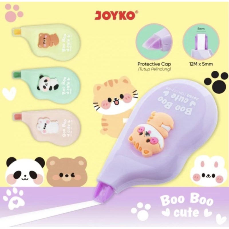 

correction Tape Joyko Ct-579 12 meter (1pcs)