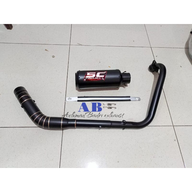 exhaust EKZOS ninja 250 SL knalpot racing ninja 250 SL knalpot ninja RR mono knalpot ninja mono knal