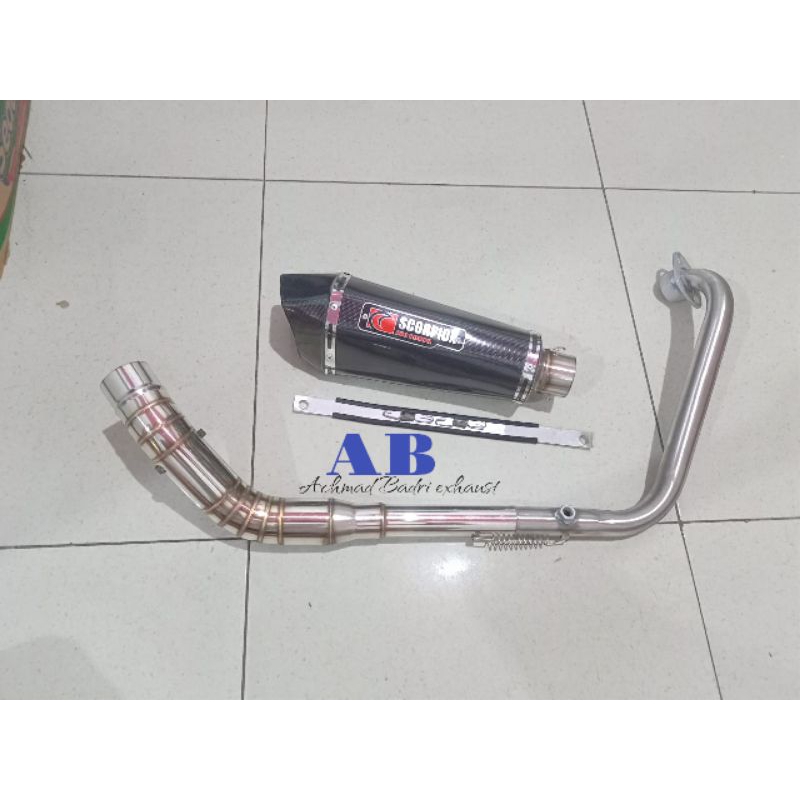 knalpot ninja 250 RR MONO knalpot racing ninja RR mono knalpot ninja mono knalpot ninja 250 satu sil