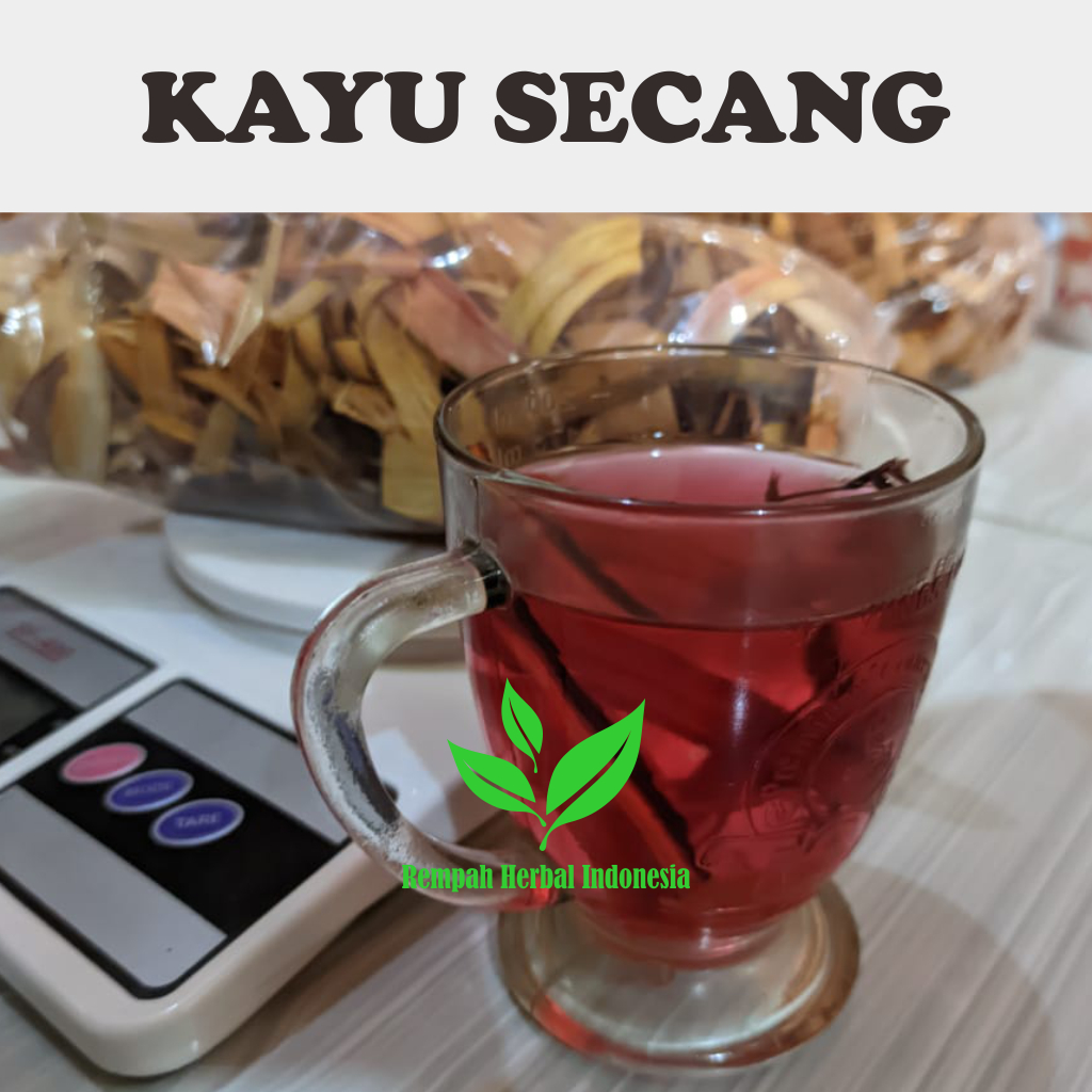 

500 Gram Kayu Secang serut / Sappan Wood organik Untuk Minuman herban atau pewarna alami