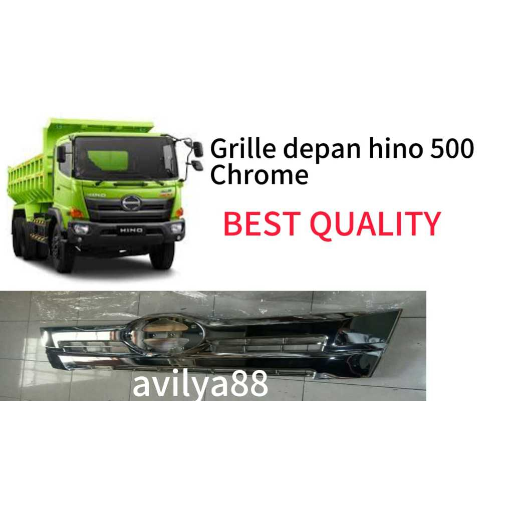 Grille Depan Hino Lohan 500 NEW CHROME