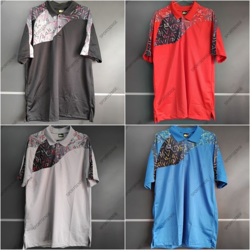 Baju Kaos Katun Sampras Olahraga Seragam Gerak Jalan Senam Basket Bulutangkis Badminton Futsal Lari 