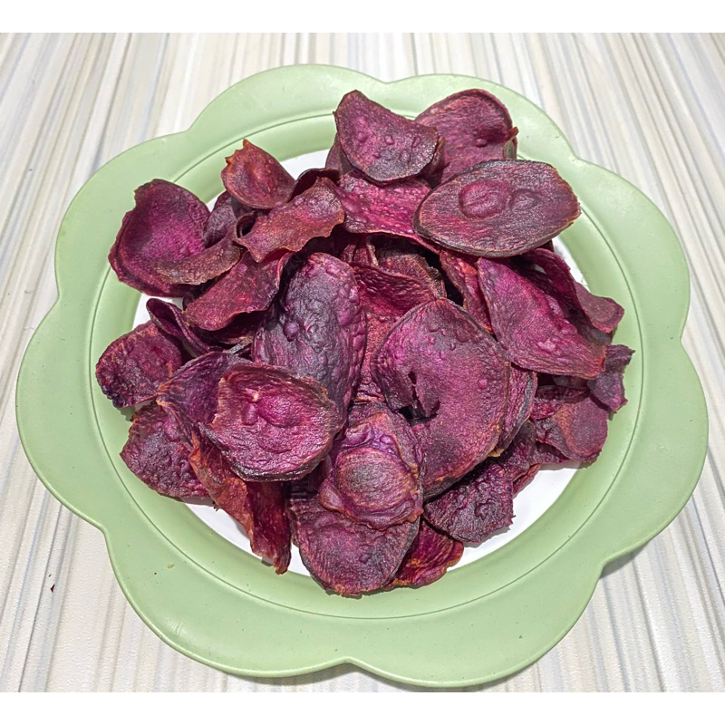 

keripik ubi ungu renyah original 250 gram