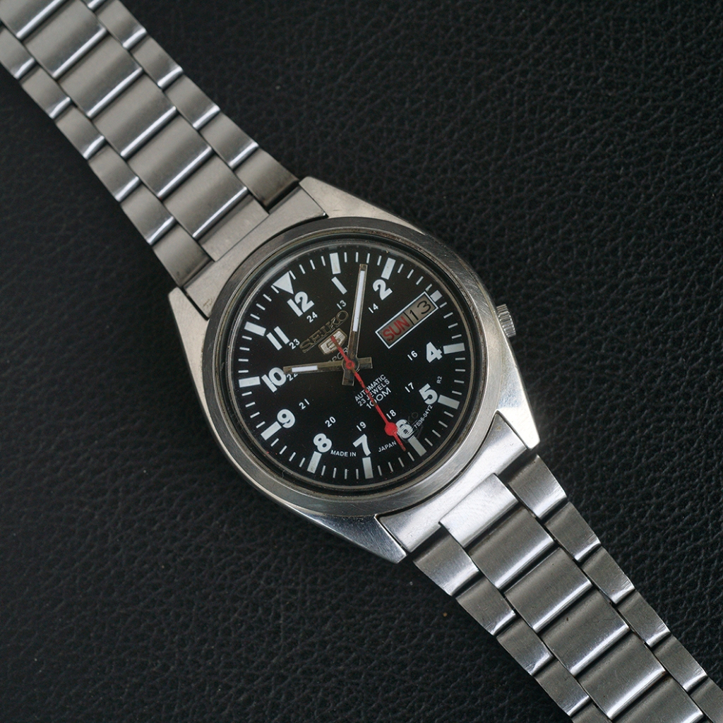 seiko seikomod 7009 military militer army field watch bekas second preloved