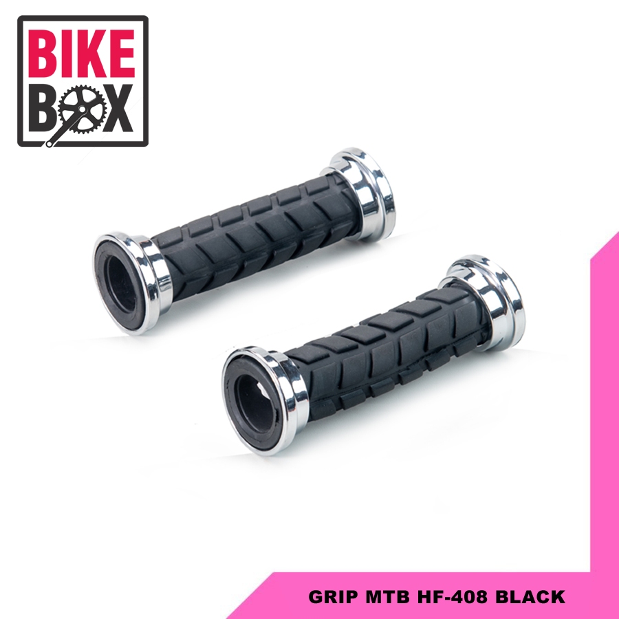 HANDLE GRIP SEPEDA MTB HF-408 BLACK
