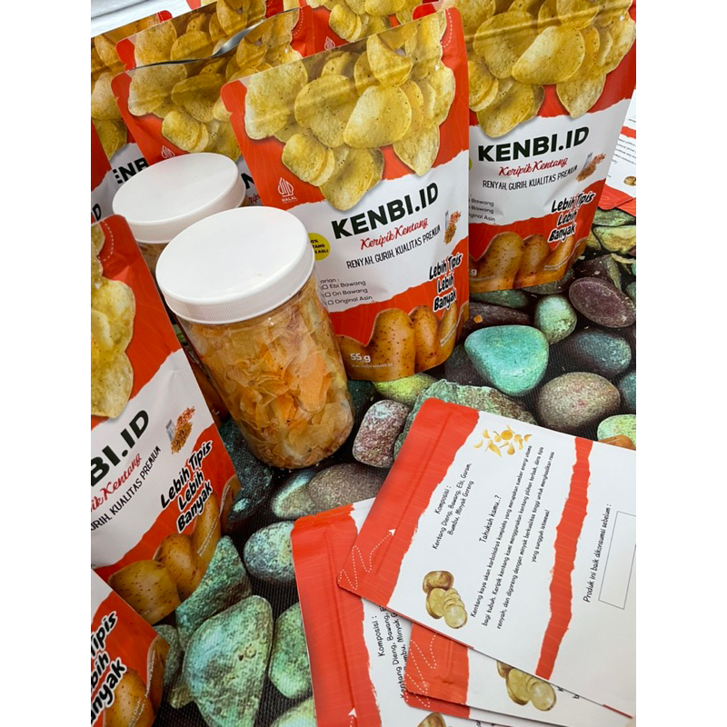 

PAKET 12 PCS KENTANG EBI - KENBI POUCH 55GR