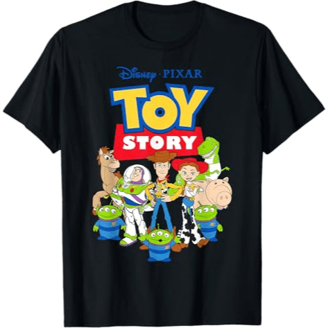 Disney Pixar Toy Story Buzz Woody Jessie Graphic T-Shirt T-Shirt